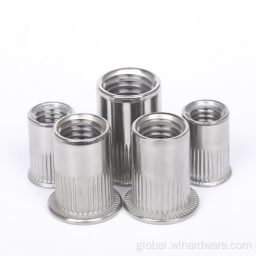 Flat Head Hex Head Stainless Blind Rivet Nuts